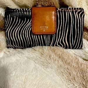Fossil Animal Print 🦓 Wallet